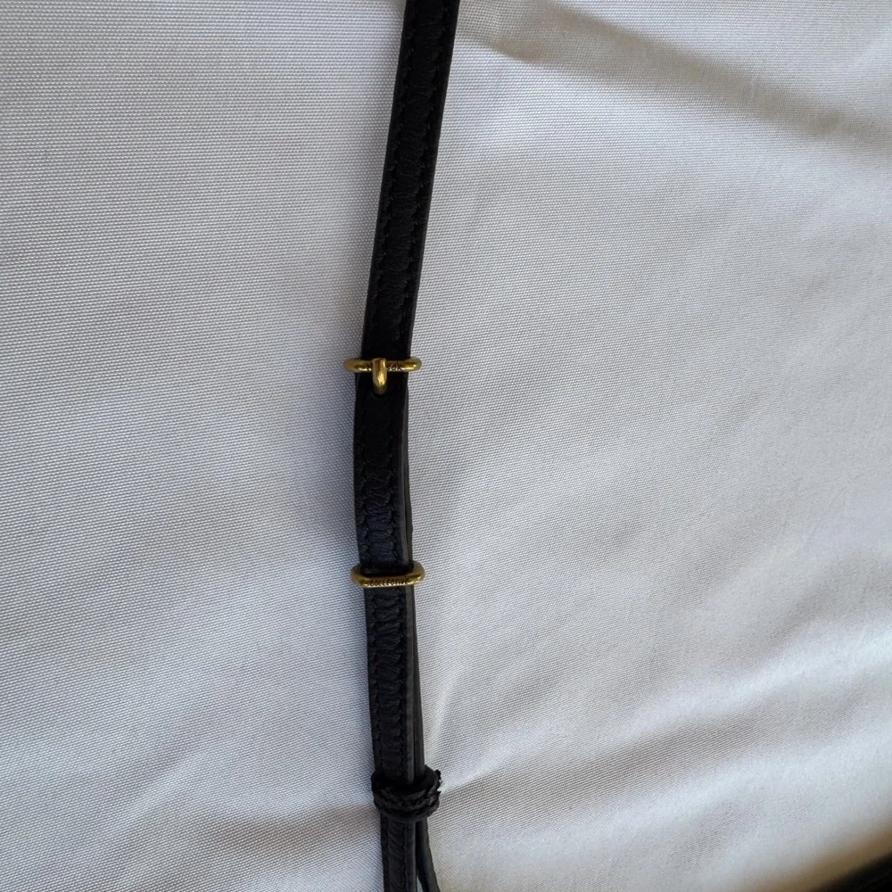 NWT The Sak Tomboy Crossbody Bag w Detachable Adjustable Strap Midnight Black - Picture 8 of 12